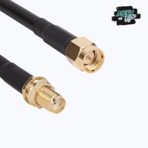 SMA (m) → SMA (v) | RG58 Coax Kabel
