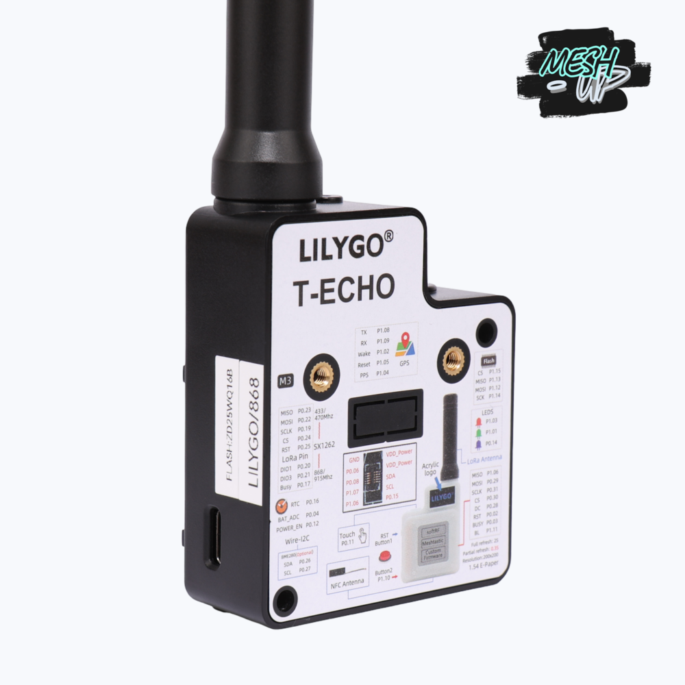 LilyGo T-Echo | MeshCore Companion - Afbeelding 2
