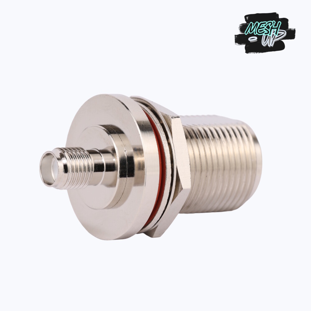 SMA (v) → N-Type (v) | Verloopadapter inbouw - Afbeelding 4