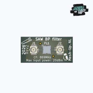 868MHz Band-Pass-Filter | SenseCap Solar P1 Upgrade