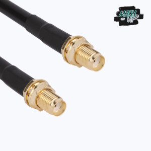 SMA (v) → SMA (v) | RG58 Coax Kabel