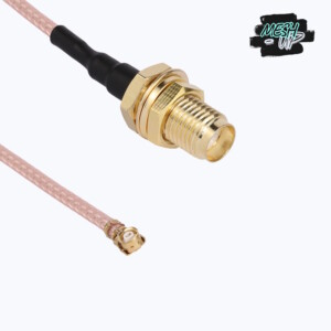 SMA (v) → u.FL (v) | RG178 Coax Kabel