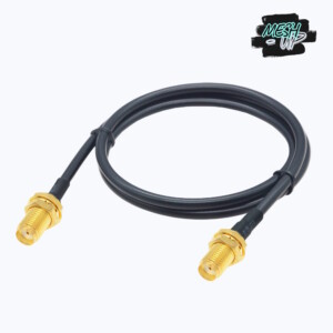 SMA (v) → SMA (v) | RG58 Coax Kabel