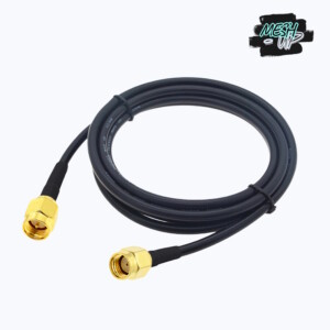 SMA (m) → RP-SMA (m) | RG58 Coax Kabel