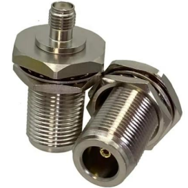 Verloopadapter inbouw | N-Type (v) → SMA (v)